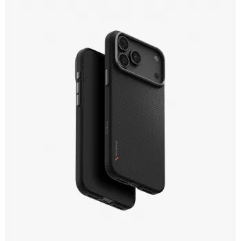 UNIQ Keva EDGE skal för iPhone 18 Pro Max / 17 Pro Max Magclick Charging svart