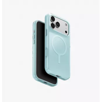 UNIQ Clario MagClick laddningseko-skal för iPhone 18 Pro Max / 17 Pro Max – mint