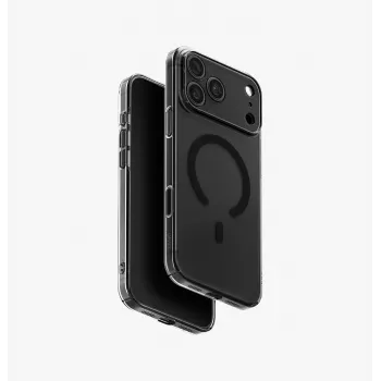 UNIQ Airsuit MagClick laddningsfodral för iPhone 18 Pro Max / 17 Pro Max – svart