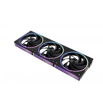 Zalman ZM-DF120R A3 120 mm daisy chain reverse-fläkt, 3-pack, svart