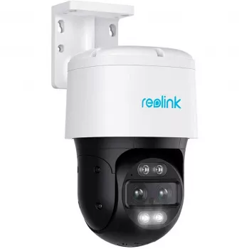 Reolink TrackMix Serie P760 4K dual-objektiv PoE IP-kamera med auto-zoom-spårning, färgnattseende, utomhus/inomhus