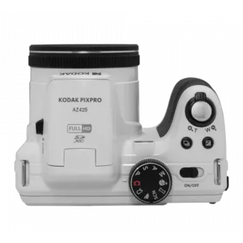 Kodak Astro Zoom AZ425 vit 20MP 42x optisk zoom bridgekamera