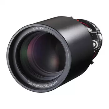 Panasonic ET-DLE450 zoomobjektiv för PT-D4000, D5000, D6000, DW5100, DW6300, DZ6700, DZ6710