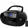 SENCOR SPT 3907B CD BT MP3 USB AUX bärbar CD-spelare med Bluetooth och FM-radio, svart