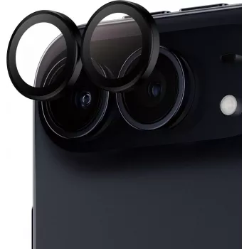 PanzerGlass Hoops kameraschutz svart iPhone Duo