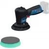 Bosch GPX 12V-125 Professional batteridriven polermaskin 06019L4100, 12 V, 125 mm, blå/svart, solo (utan batteri och laddare)
