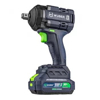 WUBER W04604 borstlös slagskruvdragare, 20 V