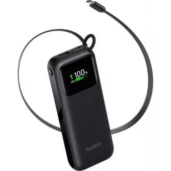 Belkin UltraCharge Smart Display powerbank 11 000 mAh 60 W – svart