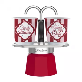 Bialetti Mini Express mokabryggarset med 2 koppar (5461)