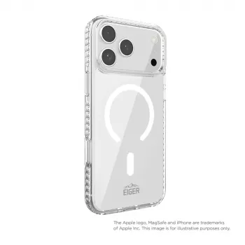 Eiger IceGrip MagSafe skal iPhone 18 Pro Max, uw transp.