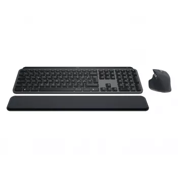 Logitech MX Keys S Combo trådlöst tangentbords- och musset, italiensk layout, grafit