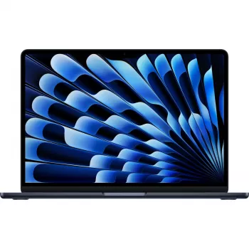 Apple MacBook Air 13 inch (2026) M5 10-kärnig CPU 10-kärnig GPU 24GB RAM 512GB SSD – midnatt, tyskt tangentbord, 35W dual USB-C nätadapter