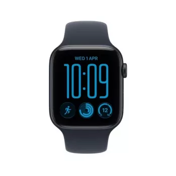 Apple Watch SE 3 GPS 40 mm aluminiumboett midnatt med sportarmband blå – S/M
