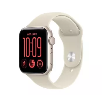 Apple Watch SE 3 GPS 40 mm aluminiumboett polarstjärna med sand Sportarmband – M/L