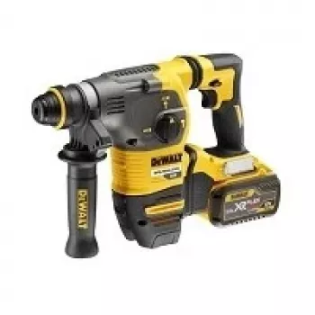 DeWalt DCH335X2-QW FlexVolt 54V batteridriven borrhammare, 3,5 J, borstlös, 2 x 9,0 Ah XR Li-Ion, med dammutsug