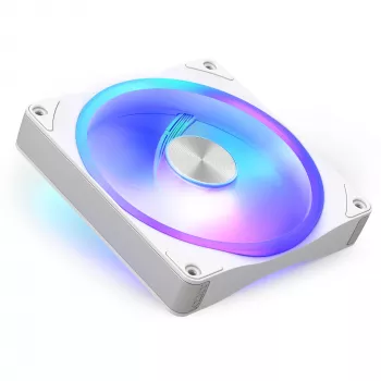 NZXT F140U Ultra RGB chassifläkt, vit