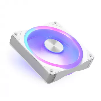 NZXT F120U Ultra RGB chassifläkt, vit