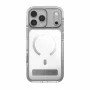 Zagg Santa Cruz Snap Metallic skal med ställ för iPhone 18 Pro Max / 17 Pro Max, silver