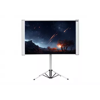 celexon Mobile Expert Dual Format - projektorduk med stativ - 203 cm (80 inch)