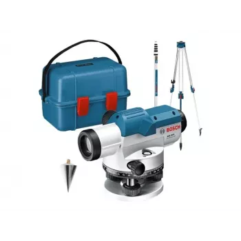 Bosch Professional GOL20D avvägningsinstrument-set med HBT160, GR500 och väska (0601068402)