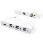 EXSYS EX-1189HMVS-3W gränssnittshubb USB 3.2 Gen 1 (3.1 Gen 1) Type-B vit