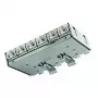 Telegärtner Cat.6A patchpanel (djup) för DIN-skena med TS-adapter, 6x RJ45-uttag (J02021A0055)