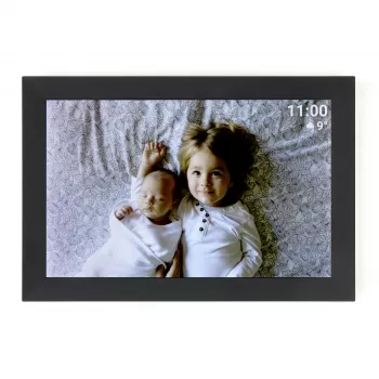 TFA Dostmann FRAMEO app digital WiFi-fotoram 25,7 cm 10,1 inch 1280 x 800 pixlar 32 GB svart