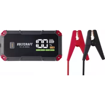 VOLTCRAFT VC-JS-800A starthjälp, 400 A (12 V), 1x 12 V utgång, 2x USB, med ladd- och förvaringsstation (VC-18218600)