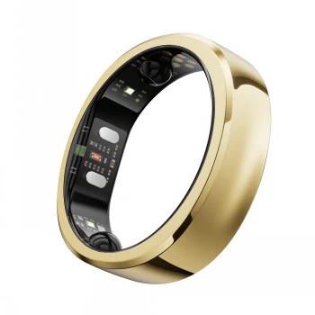 RingConn Gen 3 smart ring, IP68, storlek 10, mattguld