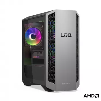 Lenovo LOQ Tower 26ADR10 stationär dator – AMD Ryzen 7 8745HX, 16GB RAM, 512GB SSD, NVIDIA GeForce RTX 5050 8GB, Windows 11 Home