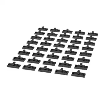 APC NetShelter - kopplingsstycke för rackmonteringsskenor - svart (40-pack)