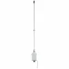 Albrecht Marine Masttop 3200 VHF marinradioantenn, ca 1 m, inkl. fäste, 18 m kabel, vit (64130)