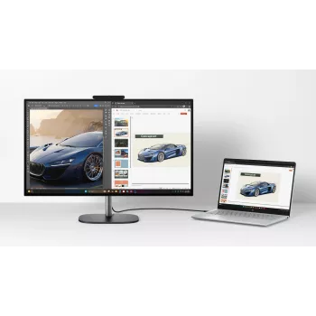 HP OmniStudio X 27-cx0451ng 27 inch QHD allt-i-ett-dator - Intel Core Ultra 5 325, 12GB RAM, 512GB SSD, Windows 11 Home (DE)