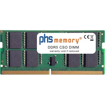PHS-memory 32GB RAM-minne kompatibelt med Asus ExpertBook B3406CMA-LY0075X DDR5 CSODIMM 6400MHz PC5-51200S