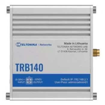 Teltonika TRB140 gateway med hölje, brittisk nätadapter (TRB140005000)