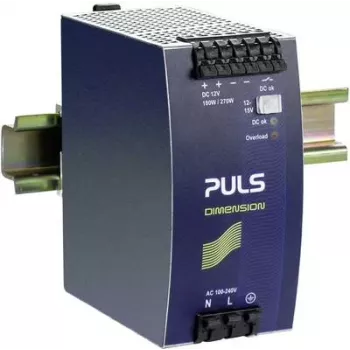 PULS DIMENSION QS10.121 DIN-skenenätaggregat, 12 V DC, 15 A, 180 W