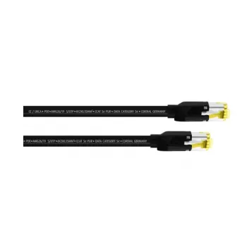 Cordial Cat5e S/UTP patchkabel RJ45, 0,3 m, svart