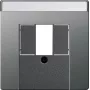 Gira lock BSF TAE/USB, rostfritt stål, 0876600