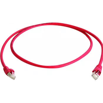 Telegärtner Cat6a S/FTP patchkabel, 6 m, röd