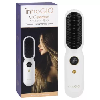 Innogio Gioperfect keramisk hårutjämningsborste Gio-742