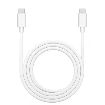 OPPO VOOC kabel USB-C till USB-C, 8 A, vit, EU (DL129)