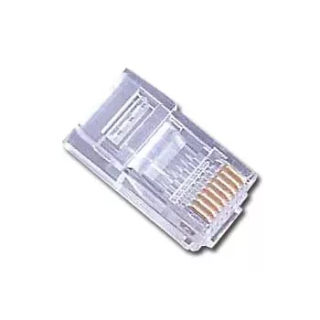 Gembird RJ45-kontakt 8P8C, Cat 5e UTP, för massiv tråd, 10 st. (PLUG3UP6/10)
