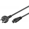 Goobay nätkabel, 2 m, svart (30857)