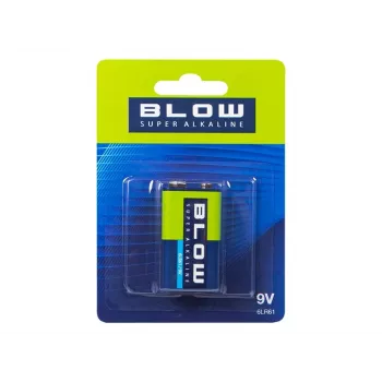 BLOW Super Alkaline 9V 6LR61 batteri (blister)