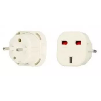 iLike UK/EU laddaradapter vit