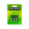 BLOW batteri AAA R03P Super Heavy Duty blister 4 st