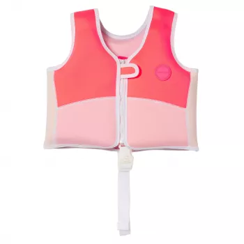 Sunnylife flytväst (2-3 år) – Melody the Mermaid Neon Strawberry