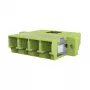EFB Elektronik LC Quad OM5 Fibre Coupling, Lime Green (53335.1OM5)