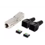 Lanberg nätverkskontakt cat.6 FTP verktygsfri PL2S6-6000TL