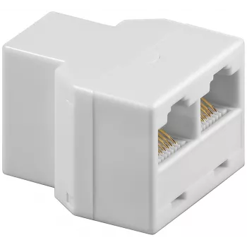 goobay T-adapter ISDN-splitter vit